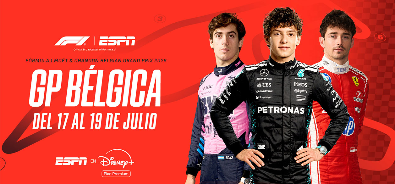 F1 Spa 2026: día, hora y dónde ver cada sesión del GP de Bélgica