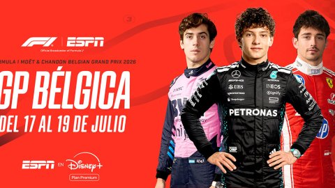 F1 Spa 2026: día, hora y dónde ver cada sesión del GP de Bélgica