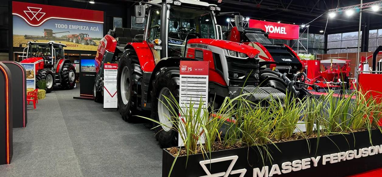 Massey Ferguson exhibe sus últimas novedades en la Expo Rural