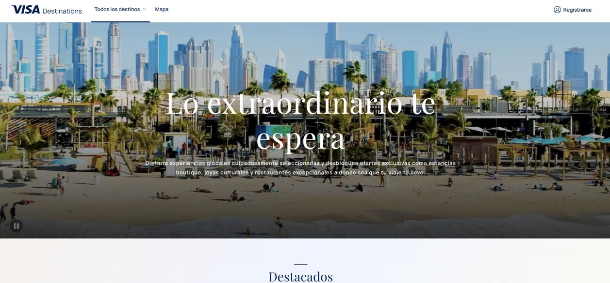 Visa presenta Visa Destinations para conectar a los viajeros argentinos