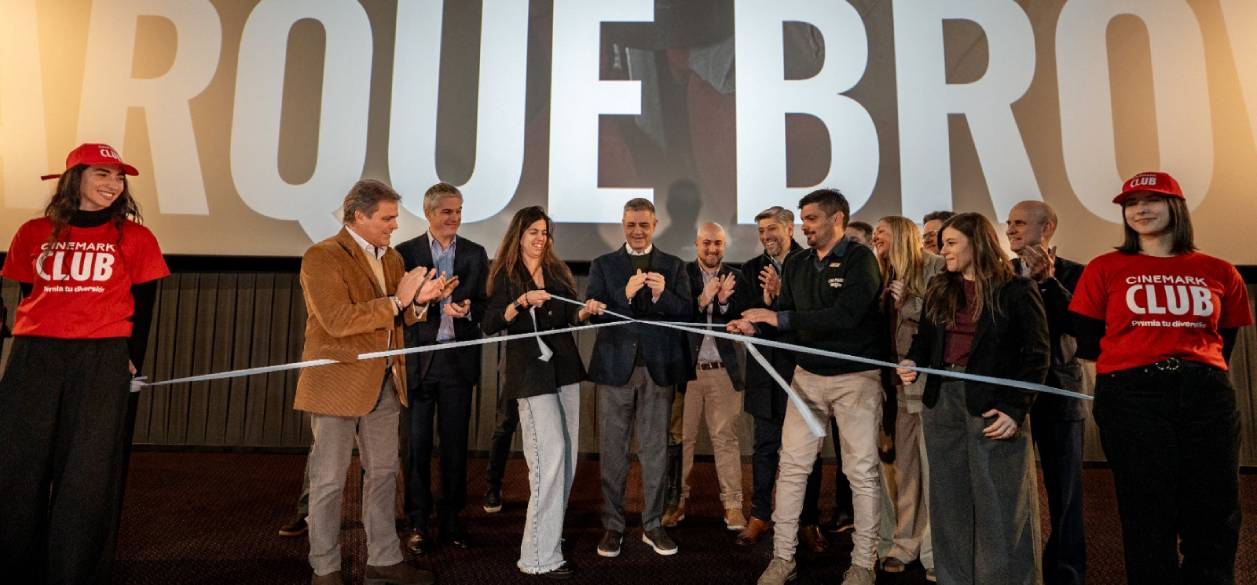 Cencosud y Cinemark inauguran un nuevo complejo en Factory Parque Brown