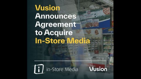 Vusion adquirirá in-Store Media para acelerar la digitalización del retail media en tiendas físicas