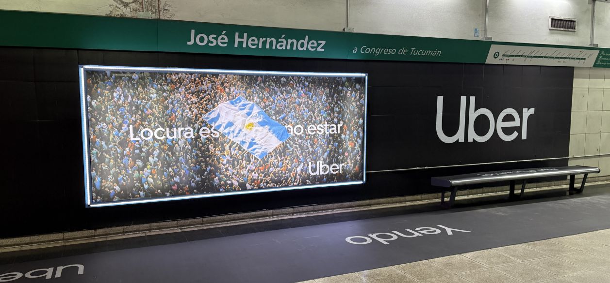 "Locura es no estar", cómo Uber y OMD conectaron con los hinchas en el Mundial