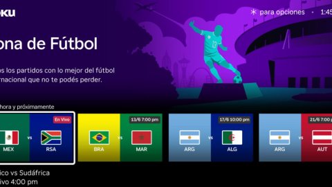 Roku revela el uso que le dieron los argentinos a la Zona de Fútbol