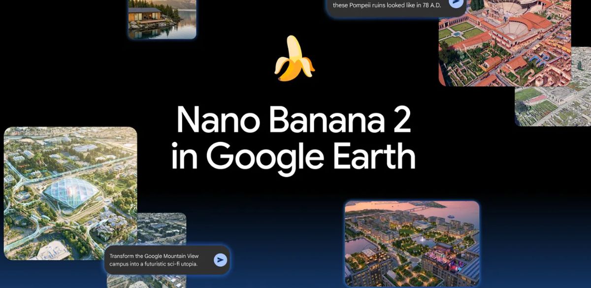 Google Earth incorpora inteligencia artificial para transformar cualquier lugar en una imagen personalizada