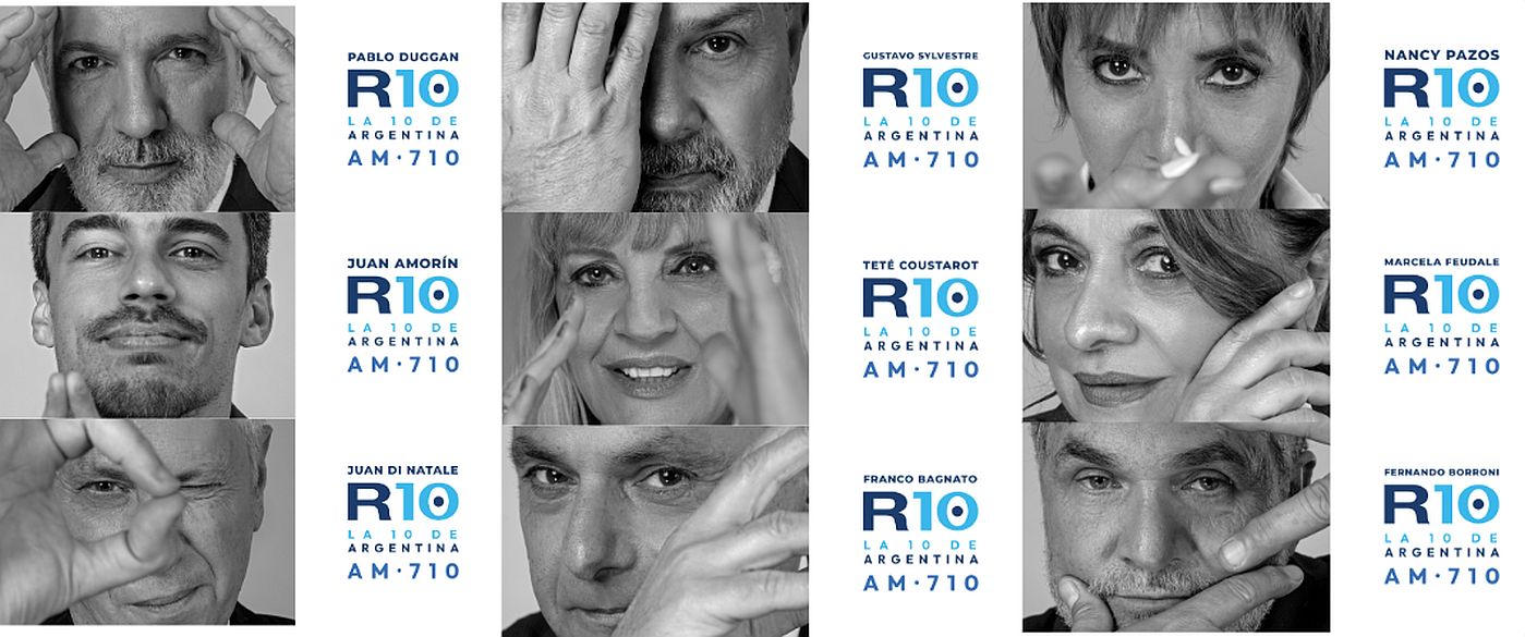 "El periodismo en primer plano", la nueva campaña de Radio 10