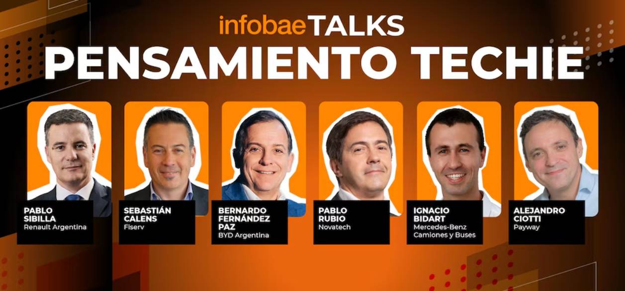 Innovación, IA y digitalización, ejes del próximo "Infobae Talks Pensamiento Techie"