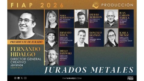 FIAP 2026 revela el jurado de Producción bajo la presidencia de Fernando Hidalgo