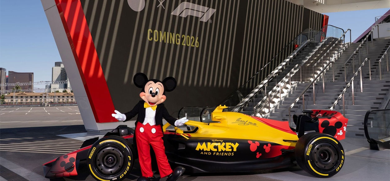 La colaboración entre Disney y Fórmula 1 se extiende hasta 2028 con la llegada de "Cars"