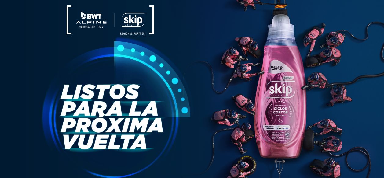 “Listos para la próxima vuelta” lo nuevo de VML para Skip