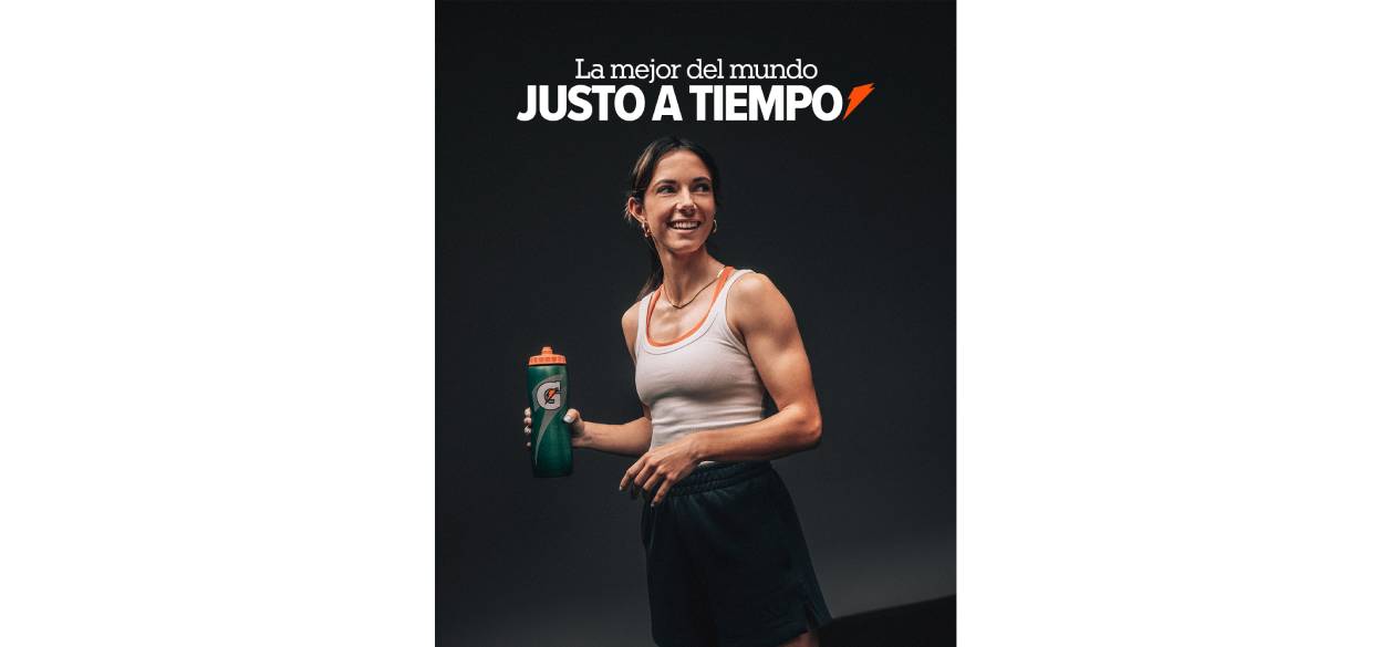 La tres veces ganadora del Balón de Oro Aitana Bonmatí se incorpora al Equipo Gatorade