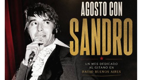 "Agosto con Sandro": la nueva propuesta artística de Radio Buenos Aires