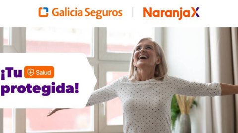 Naranja X y Galicia Seguros amplían su propuesta con un nuevo seguro de salud