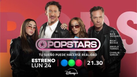 Telefe y Disney+ estrenan "Popstars" el lunes 24 de agosto