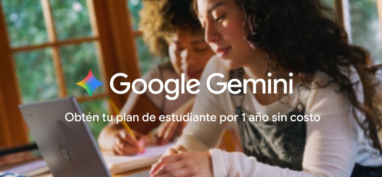 Google ofrece un año sin costo de Gemini a estudiantes universitarios