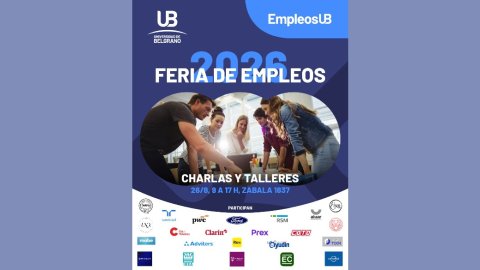 La Universidad de Belgrano organiza la Feria de Empleos 2026