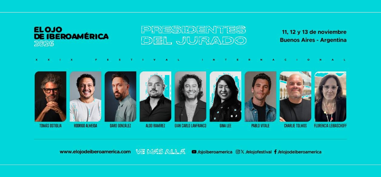 El Ojo de Iberoamérica confirma los primeros nombres de su jurado 2026