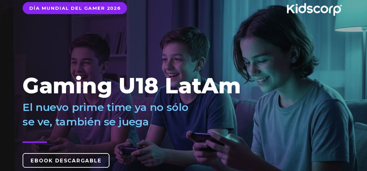 Gaming U18 en LatAm: el nuevo prime-time ya no sólo se ve, también se juega