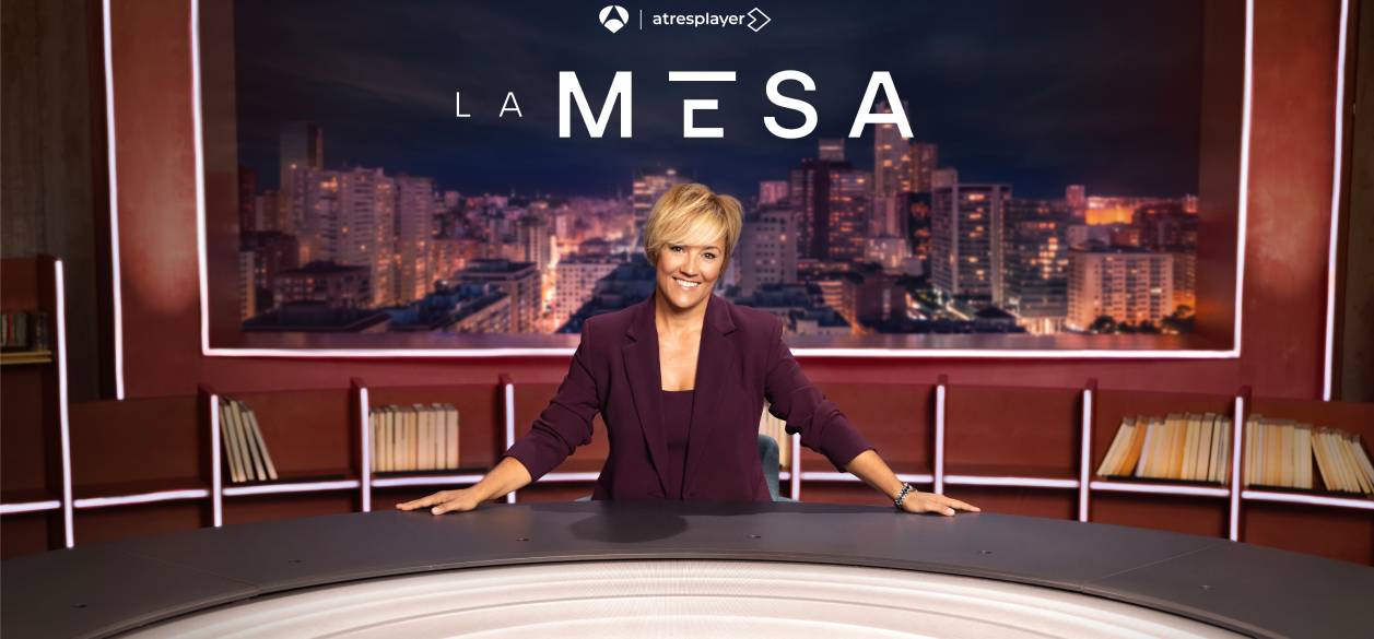 Antena 3 estrena "La Mesa", el nuevo espacio de actualidad de Cristina Pardo