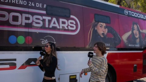 Popstars salió a la calle con una campaña en colectivos de NE3 Publicidad