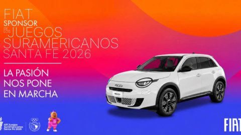 FIAT se suma a los Juegos Suramericanos 2026 como sponsor oficial