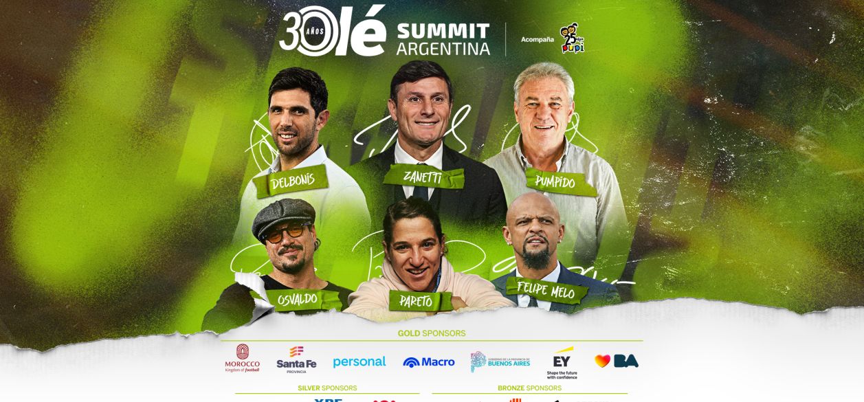 Llega el Olé Summit Argentina 2026: deporte, tecnología, entretenimiento y networking