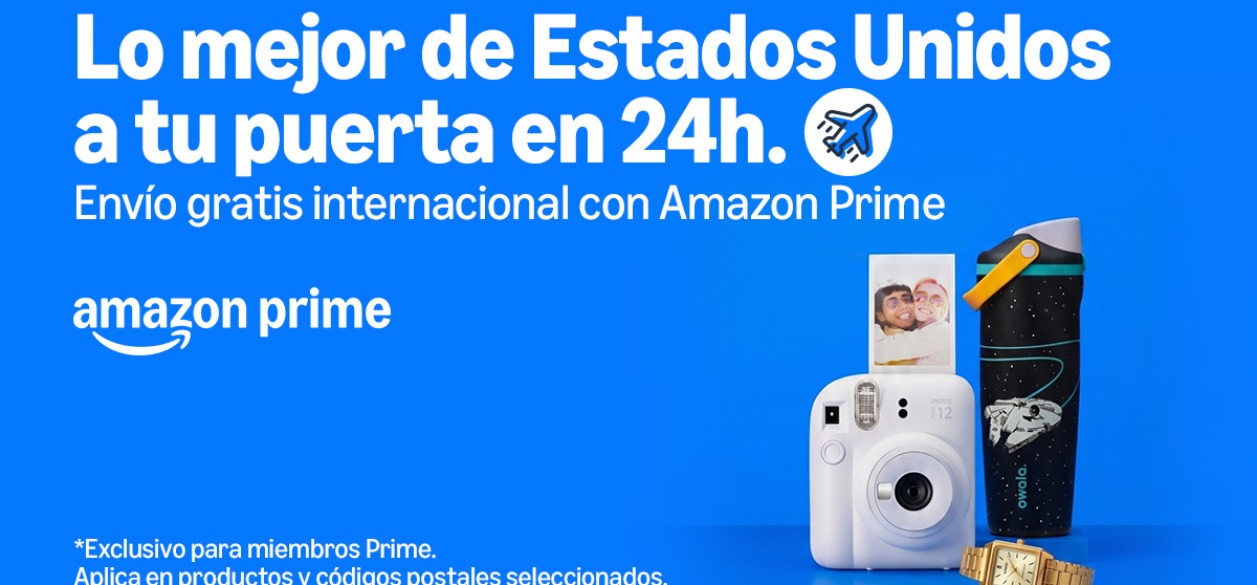 Amazon lanza entregas en 24 horas desde Estados Unidos hacia el centro de México