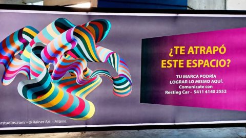 Resting Car exhibirá obras del artista José Rainer en sus espacios de vía pública
