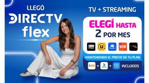 Llega a Uruguay "DirecTV Flex", el nuevo producto que integra TV satelital y streaming