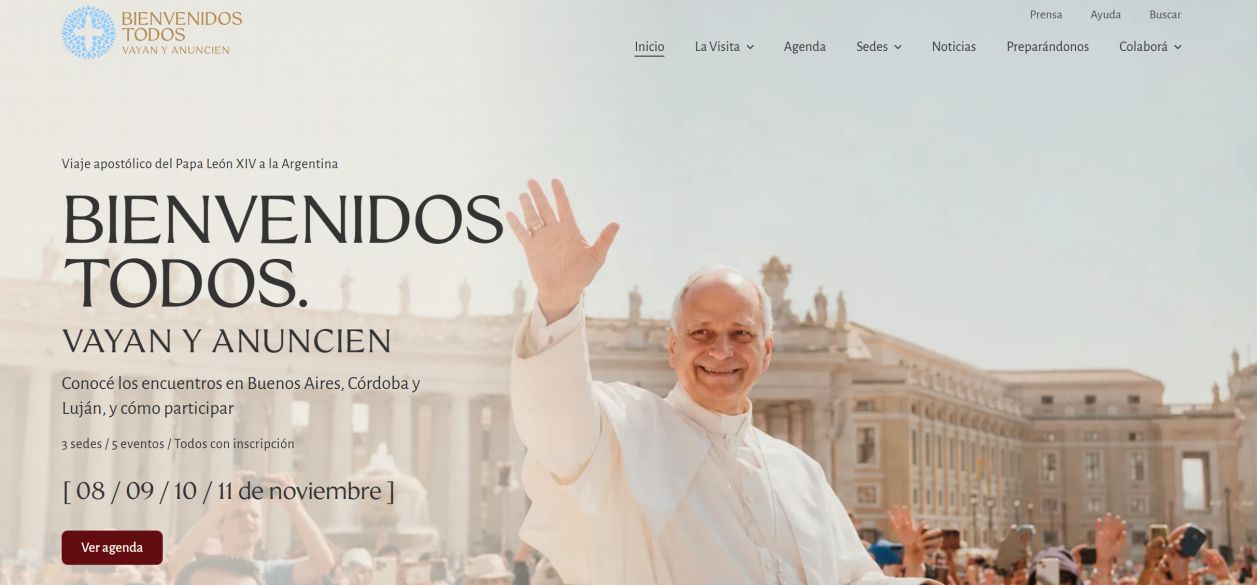 Hoopla desarrolló la plataforma digital para la visita del Papa a la Argentina