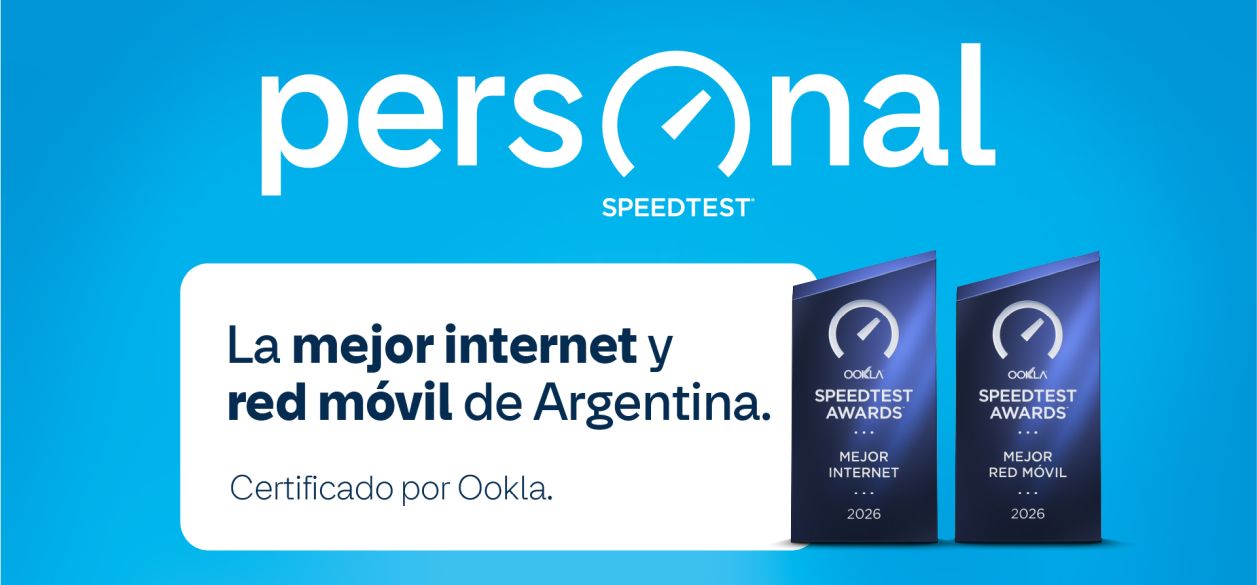Personal recibe el premio a la mejor internet y red móvil de la Argentina