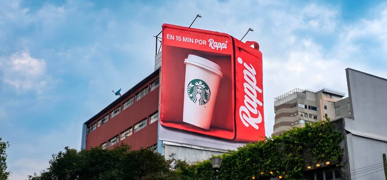 Rappi llega a las calles de México con una campaña OOH desarrollada por Super