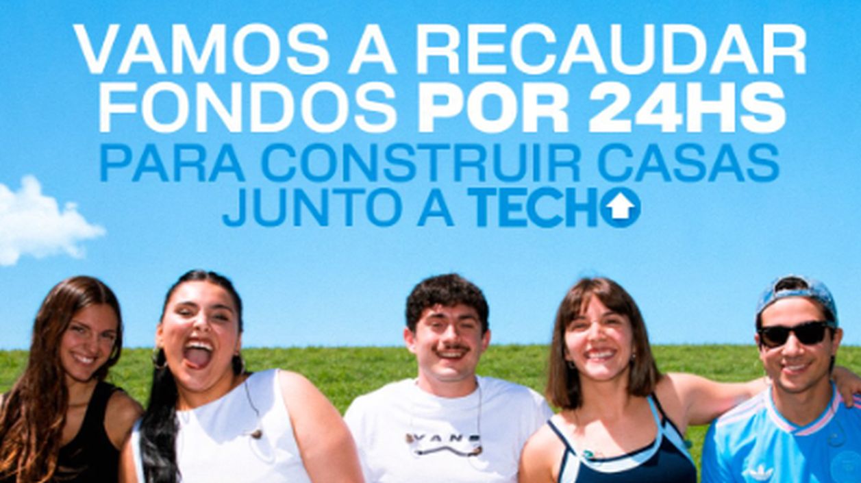 La comunidad de Olga recaudó fondos y ayudó a construir viviendas junto a Techo