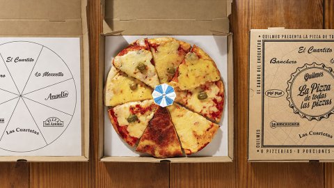 Quilmes y draftLine unieron a ocho pizzerías históricas de Buenos Aires para crear “La pizza de todas las pizzas”