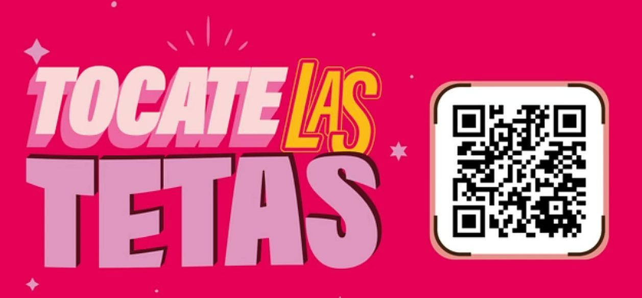 "Tocate las tetas", una campaña para promover la detección temprana del cáncer de mama