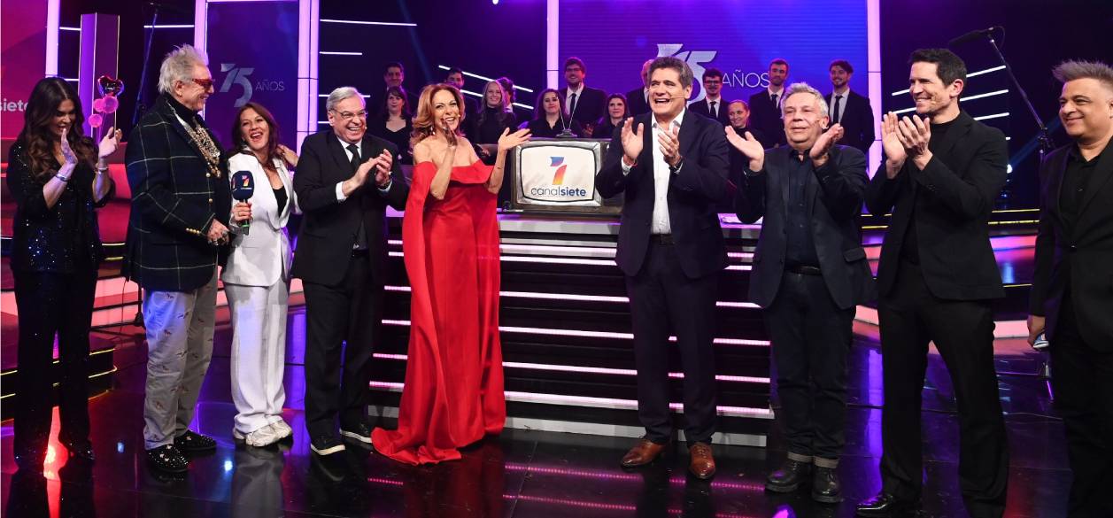 “75 Años, toda la vida”: Canal 7 celebró su aniversario y renovó su identidad