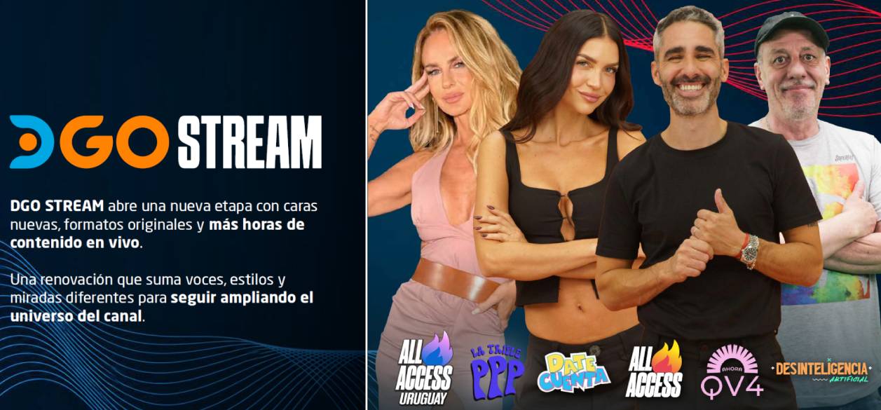 DGO Stream supera los 34 millones de reproducciones en redes sociales