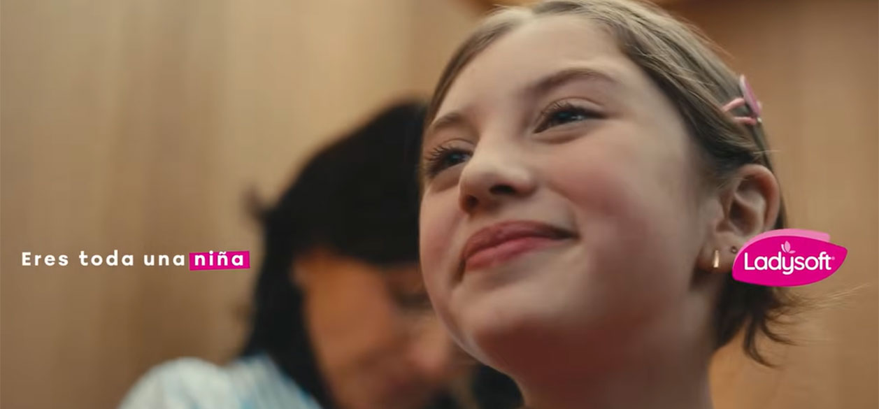 Ladysoft y VML Chile presentan “Eres toda una niña”, una campaña que busca cambiar la mirada sobre la primera menstruación