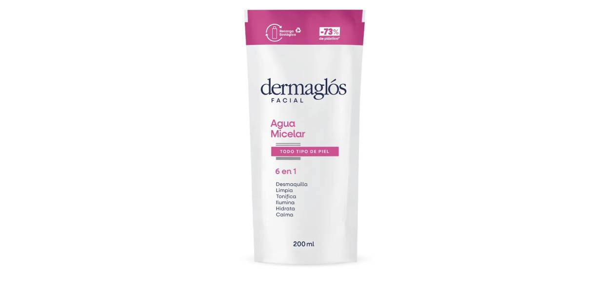 Dermaglós promueve el consumo sustentable con el Refill de su Agua Micelar