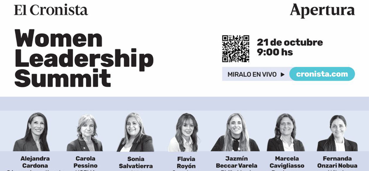 El Cronista transmite en vivo Women Leadership Summit 2026: seguí el evento online
