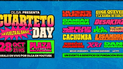 Cuarteto Day: las voces de Córdoba se unen en el mega evento solidario de Olga