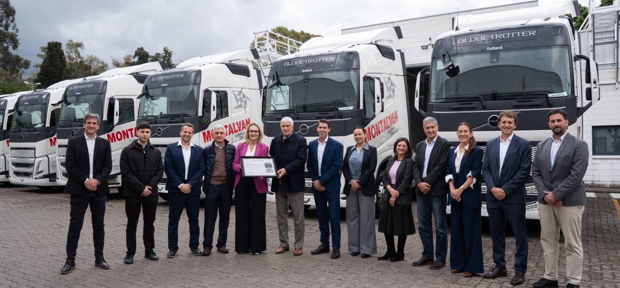 Volvo y Transportes Montalvan profundizan su relación comercial