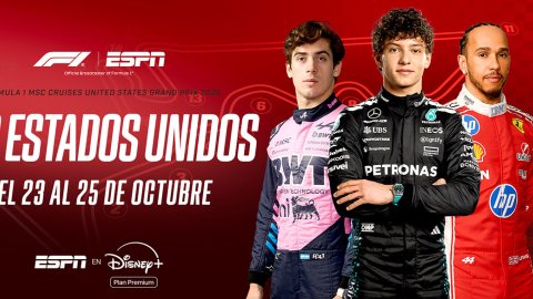 Franco Colapinto corre en el GP de Estados Unidos: dónde ver la Fórmula 1