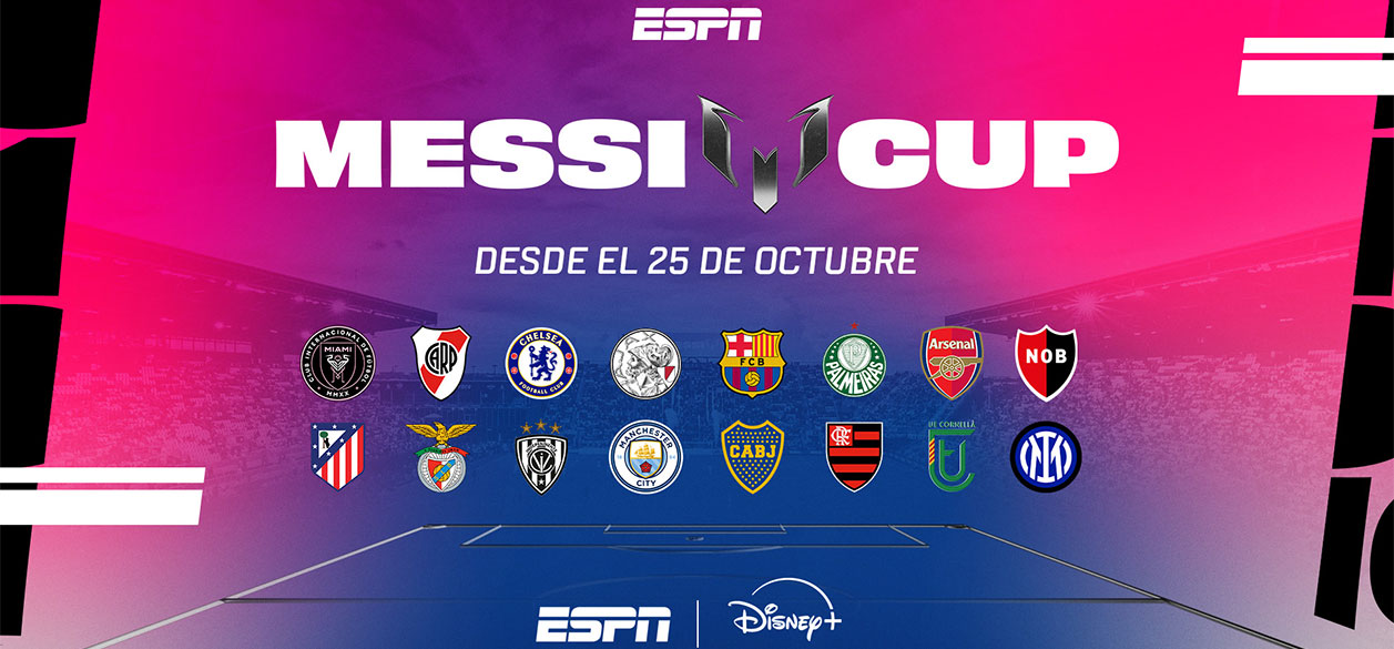 Messi Cup 2026: Boca, River y Newell's juegan en Miami y ESPN transmite todos los partidos