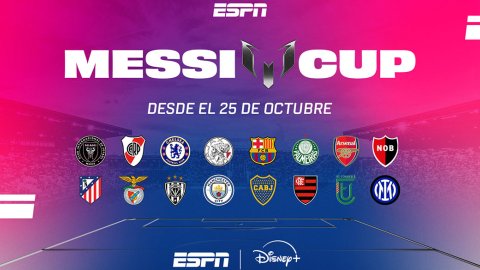 Messi Cup 2026: Boca, River y Newell's juegan en Miami y ESPN transmite todos los partidos