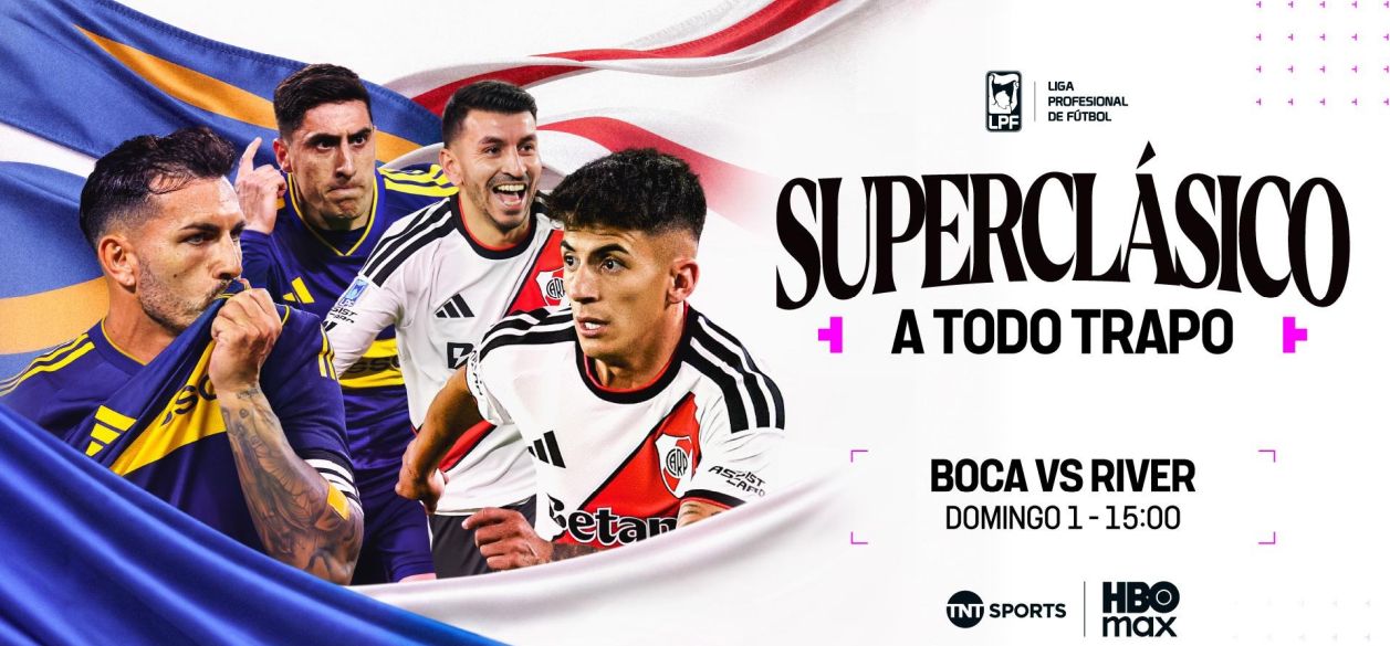 "A todo trapo", la campaña de TNT Sports en la previa del Superclásico
