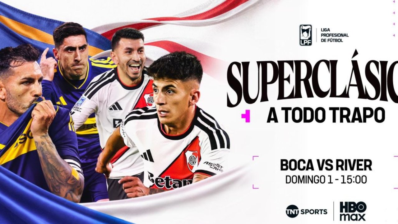 "A todo trapo", la campaña de TNT Sports en la previa del Superclásico