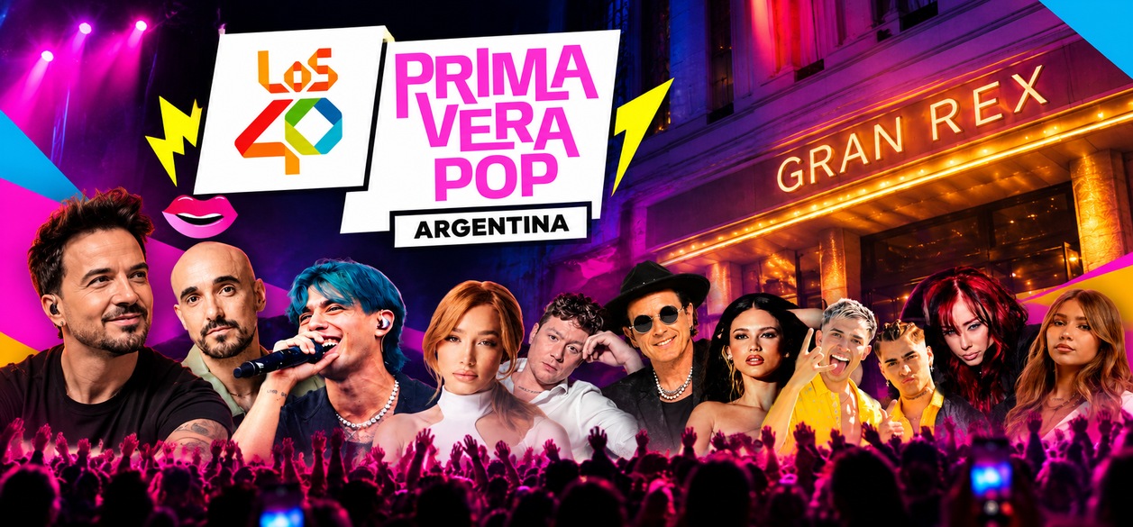 LOS40 Primavera Pop: diez artistas en una sola noche en el Teatro Gran Rex