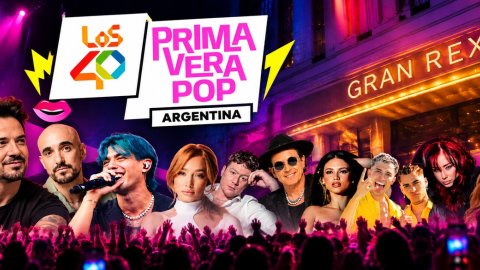LOS40 Primavera Pop: diez artistas en una sola noche en el Teatro Gran Rex