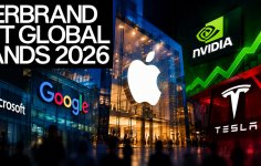 Las 100 marcas más valiosas del mundo en 2026: Apple lidera, NVIDIA se dispara y Tesla se desploma
